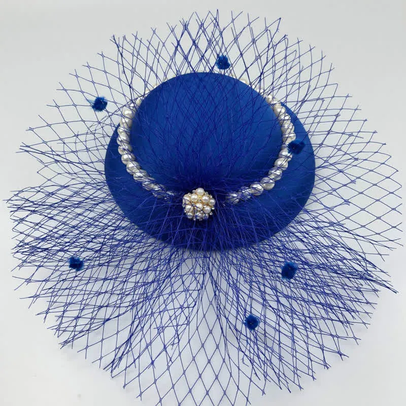 Baby Faux Pearl Elegant Retro Hat