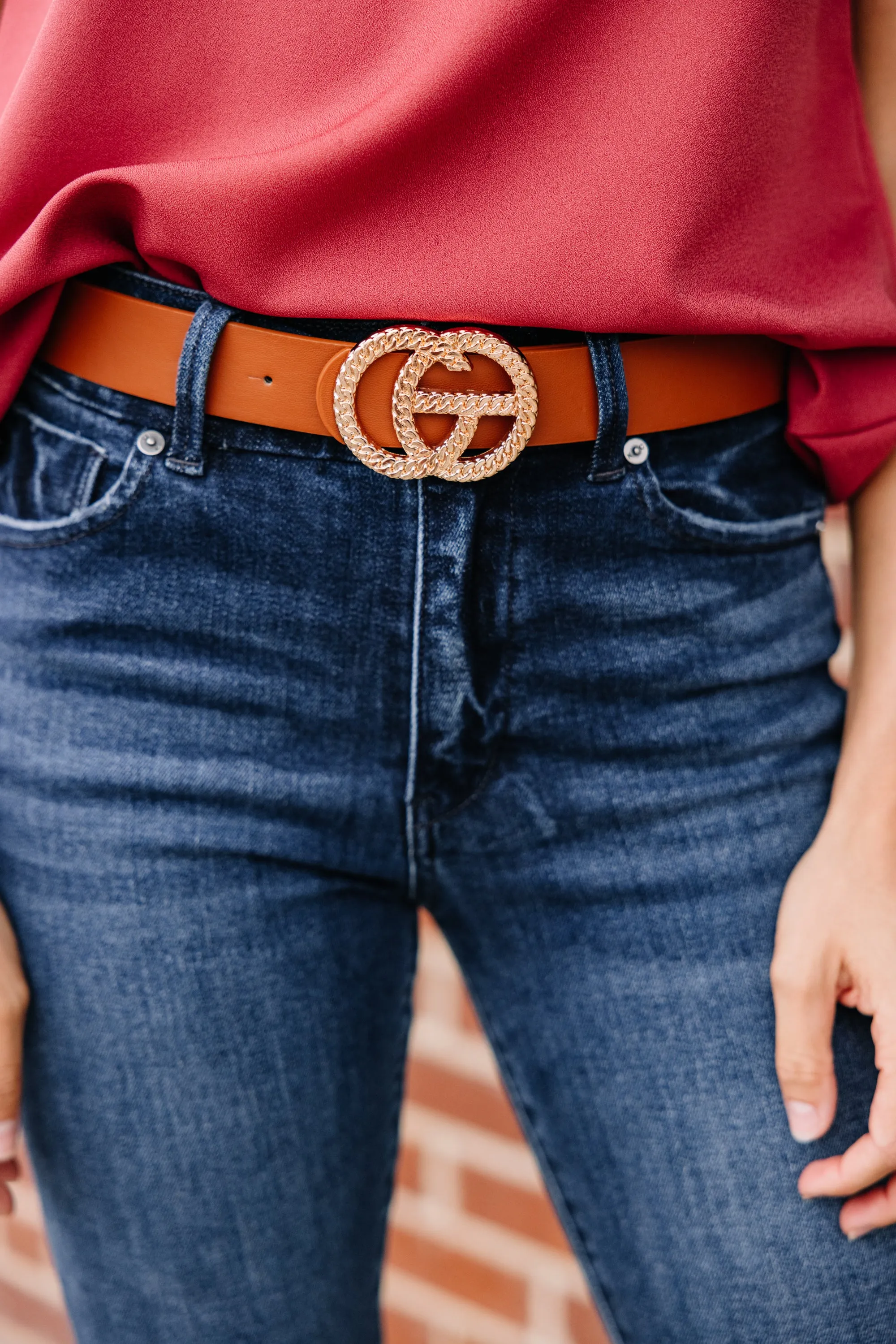 Be Your Best Cognac Brown Belt