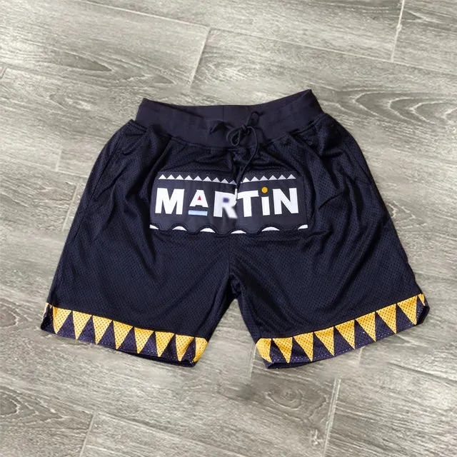Black sports casual shorts