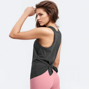 Breathable Tie-back Tank