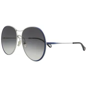 Chloe Women's Sunglasses - Gradient Grey Lens Metal Frame | CH0016S-30009862001
