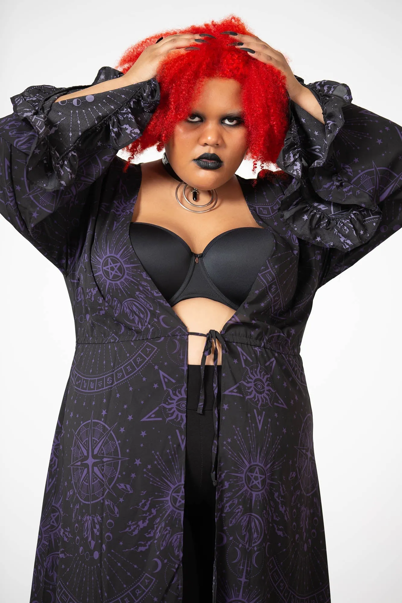 Corela Chiffon Duster [PLUS]