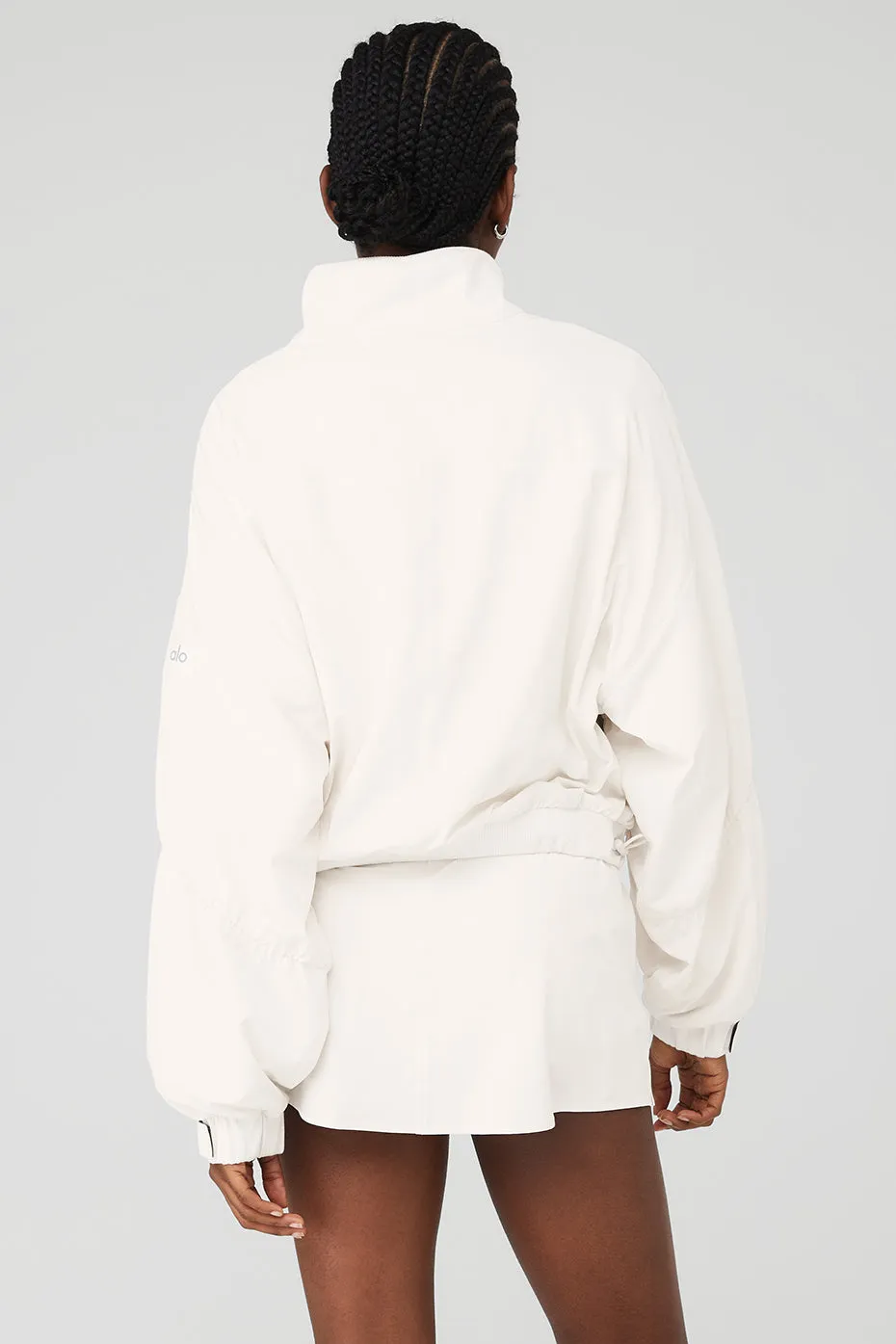 Cropped Elevation Coverup - Ivory