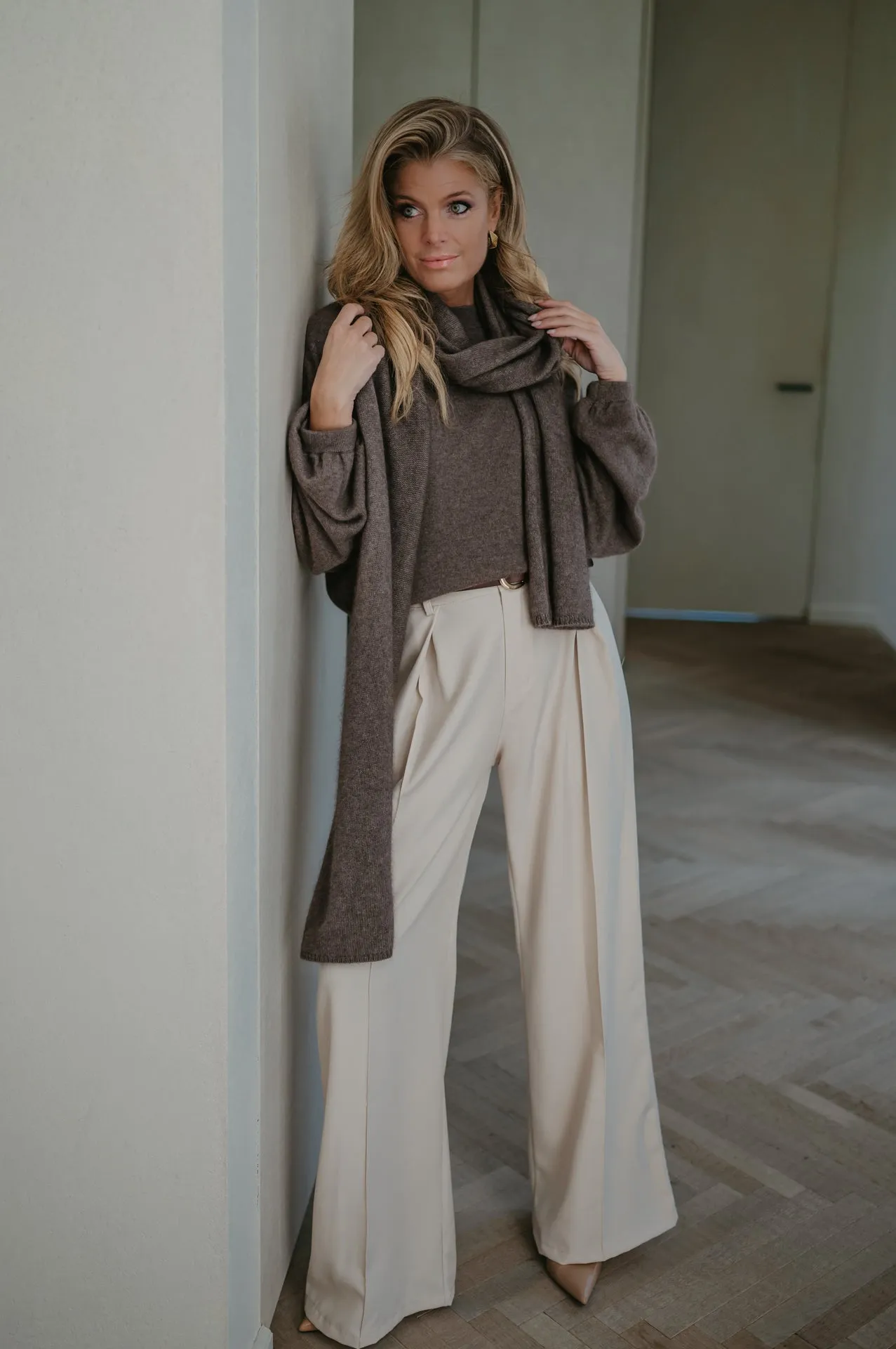 Dolente scarf I Espresso