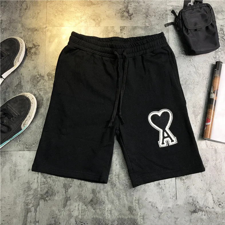 Fashion printed casual retro sports shorts