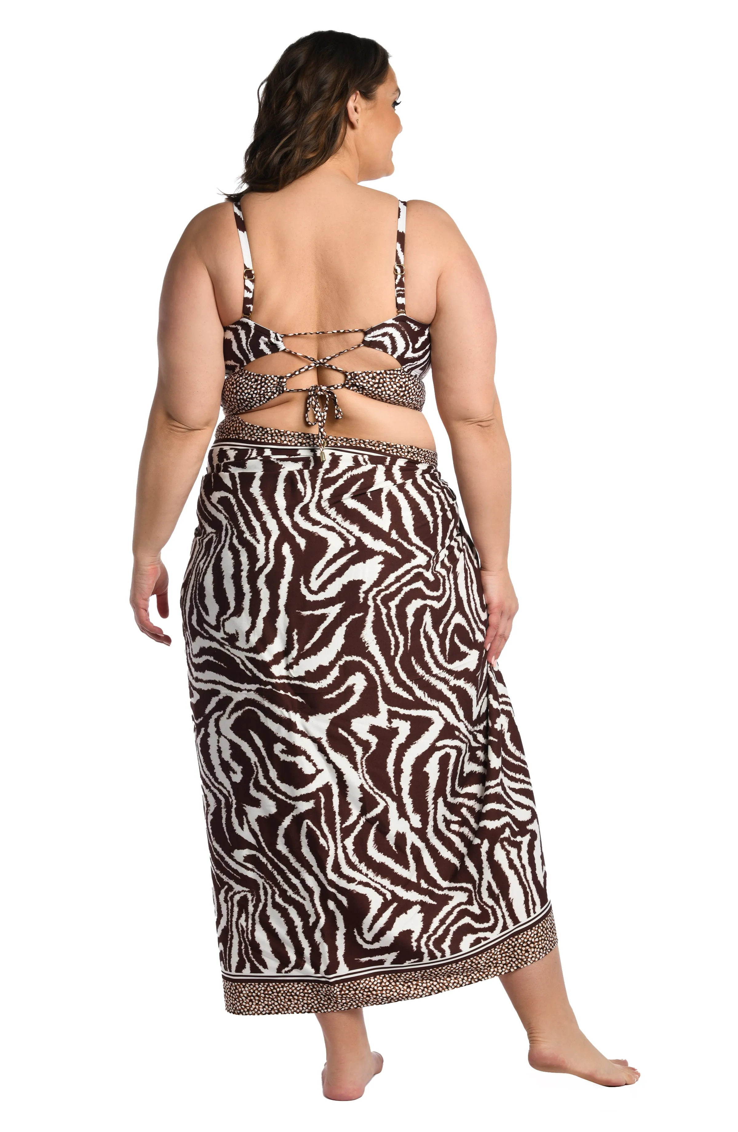 Fierce Lines Pareo Wrap - FINAL SALE