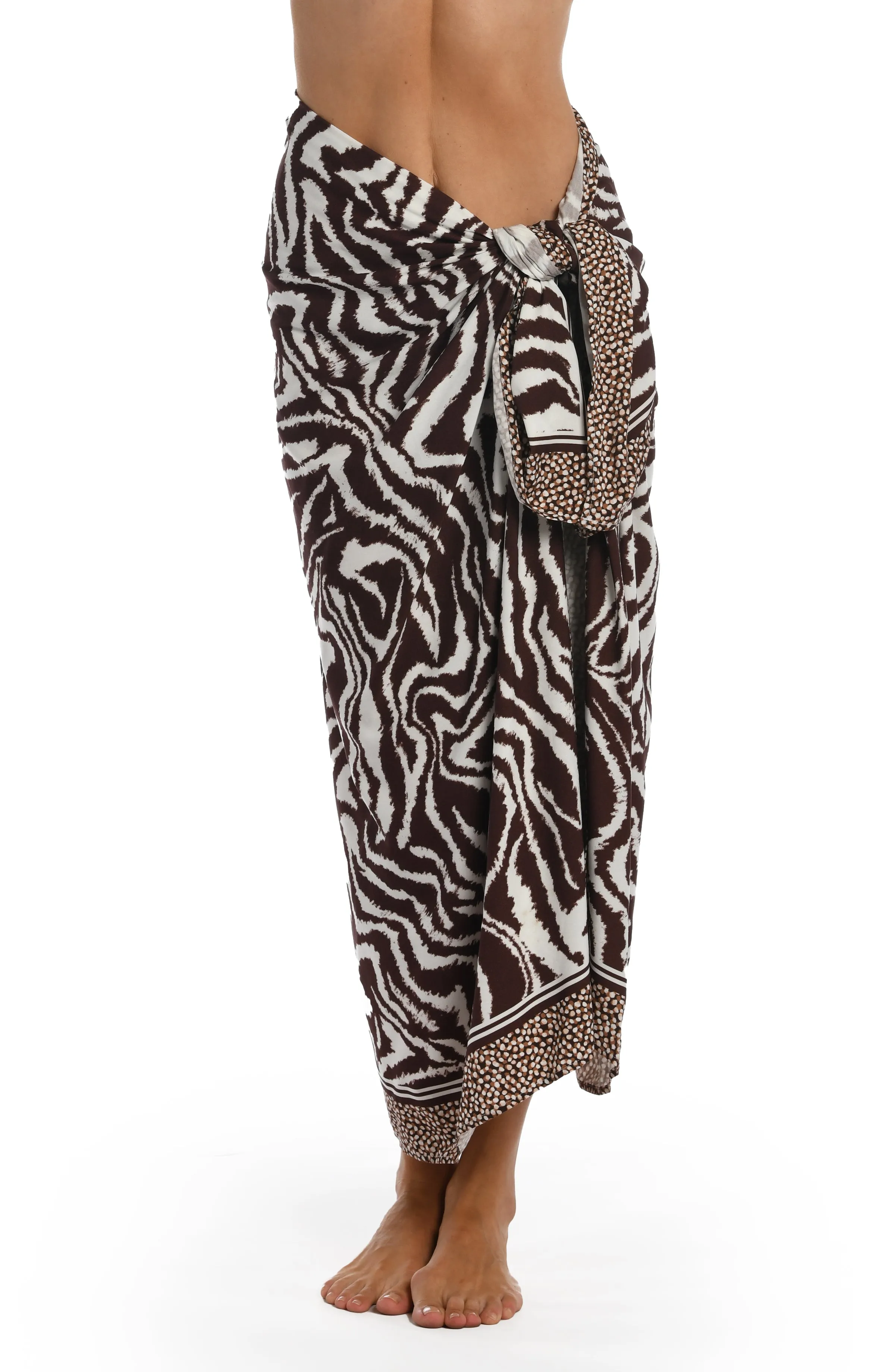 Fierce Lines Pareo Wrap - FINAL SALE