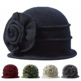 Floral Theme Elegant Hat