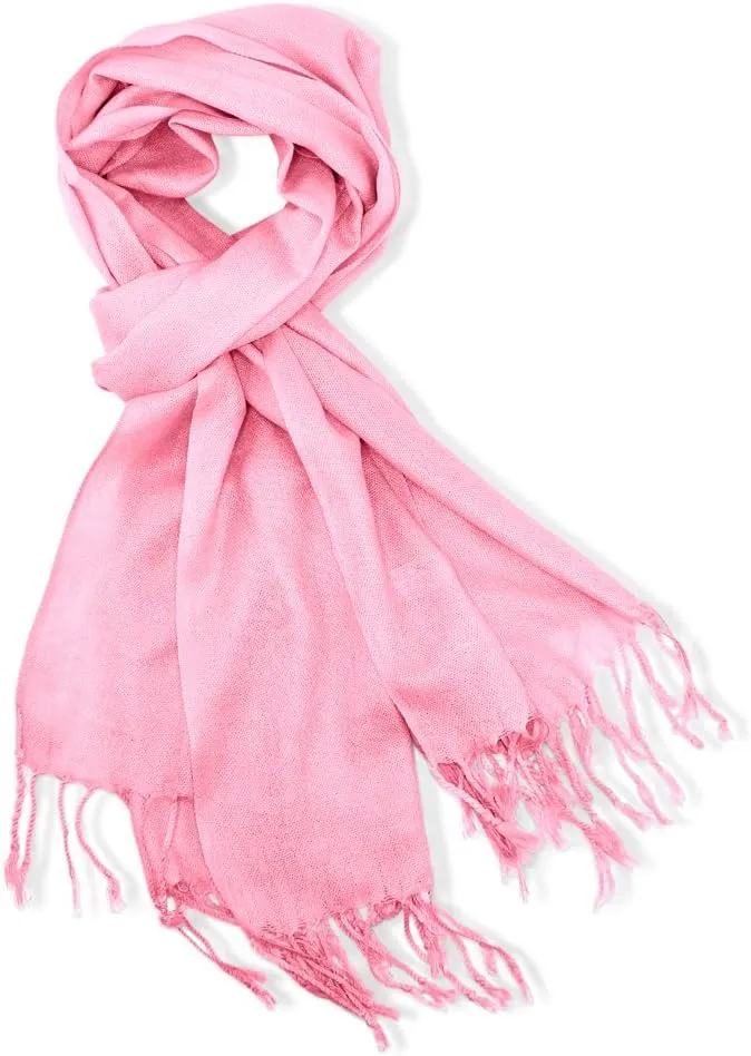 GEARONIC TM Women's Soft Pashmina Scarf Winter Shawl Wrap Scarves Lady Fashion in Solid Colors