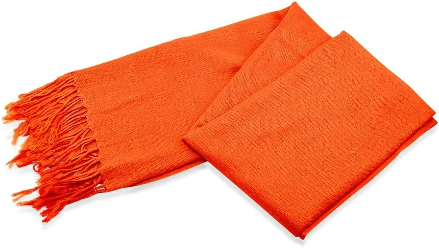 GEARONIC TM Women's Soft Pashmina Scarf Winter Shawl Wrap Scarves Lady Fashion in Solid Colors
