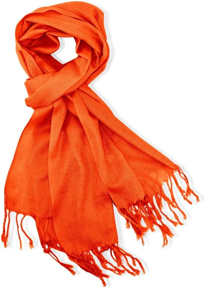 GEARONIC TM Women's Soft Pashmina Scarf Winter Shawl Wrap Scarves Lady Fashion in Solid Colors