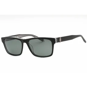 Guess Men's Sunglasses - Shiny Black Plastic Rectangular Full Rim Frame | GU00074 01R