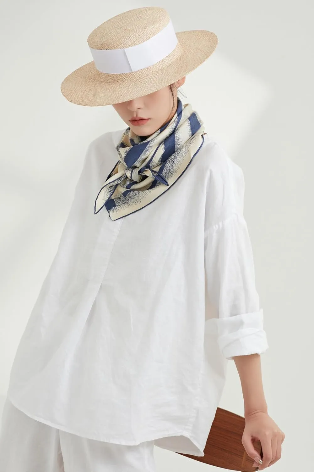 Jeelow 100 Real Mulberry Silk Scarfs 35x35 Or 25x25 Inch Square Shawl Wrap For Women Hair Wrapping