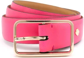 kate spade new york Women's 1 Inch Mel Belt, Leather Accessory with Adjustable Sizing for Everyday Styling
