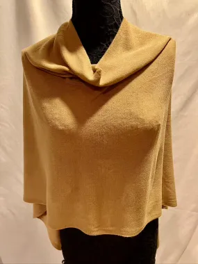 Light Weight Poncho- Camel