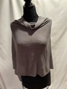 Light Weight Poncho- Dark Grey