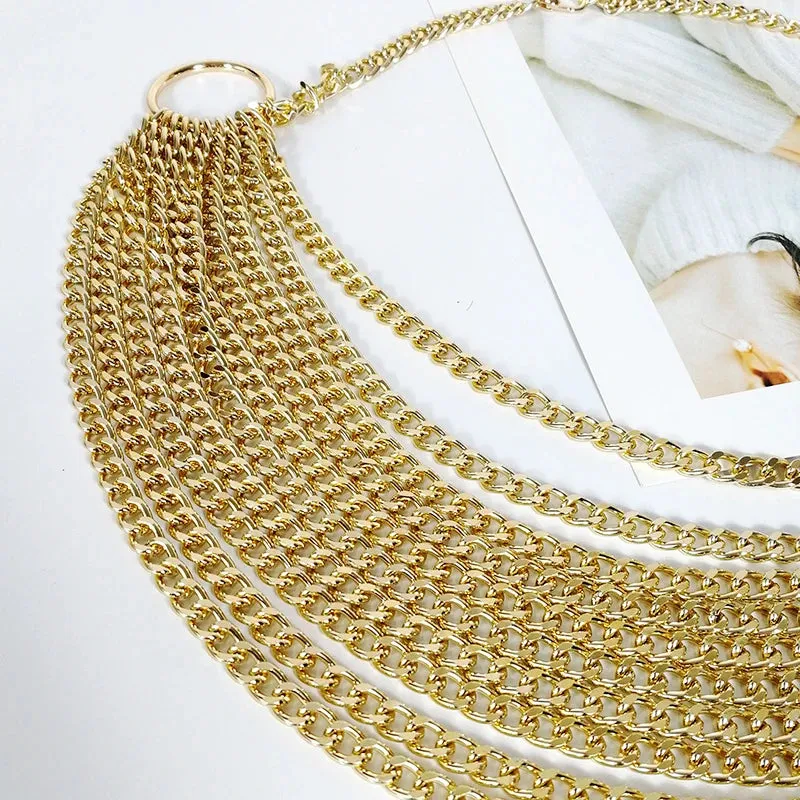 Link With You Later Chain Belt