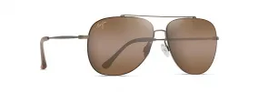 Maui Jim Cinder Cone Sunglasses in Gold Matte with HCL Bronze Lens