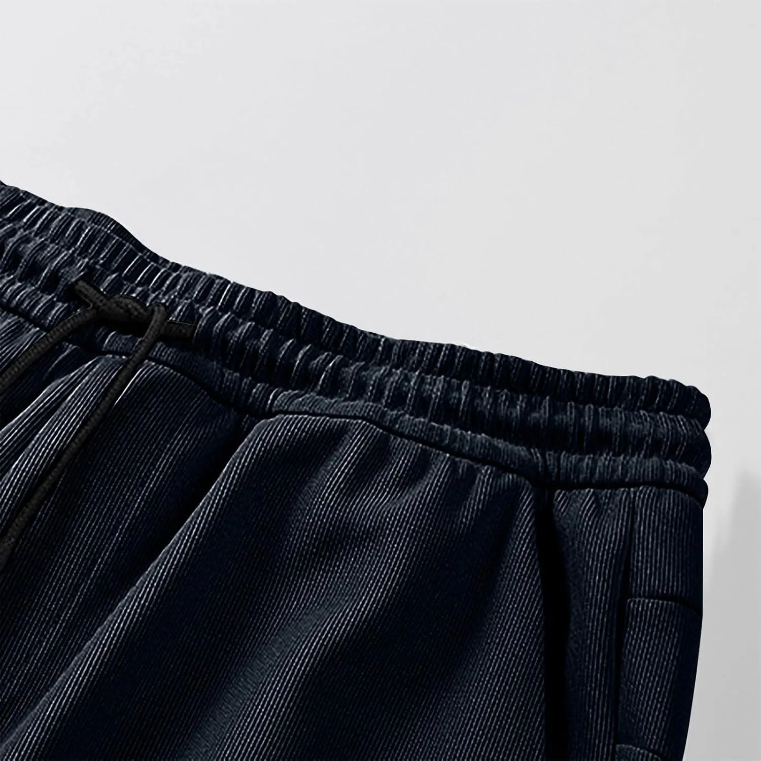 Mens 2025 Casual Shorts Summer Stretch Shorts Lightweight Soft Drawstring Shorts Breathable Lounge Shorts with Pocket