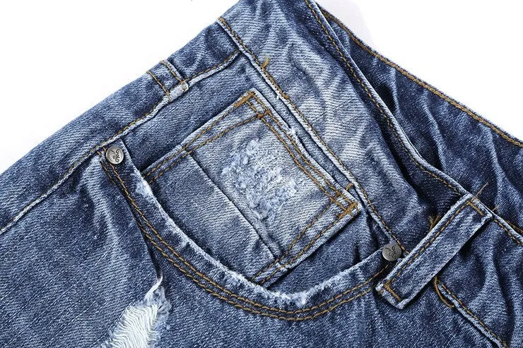 Mens Denim Regular Casual Shorts