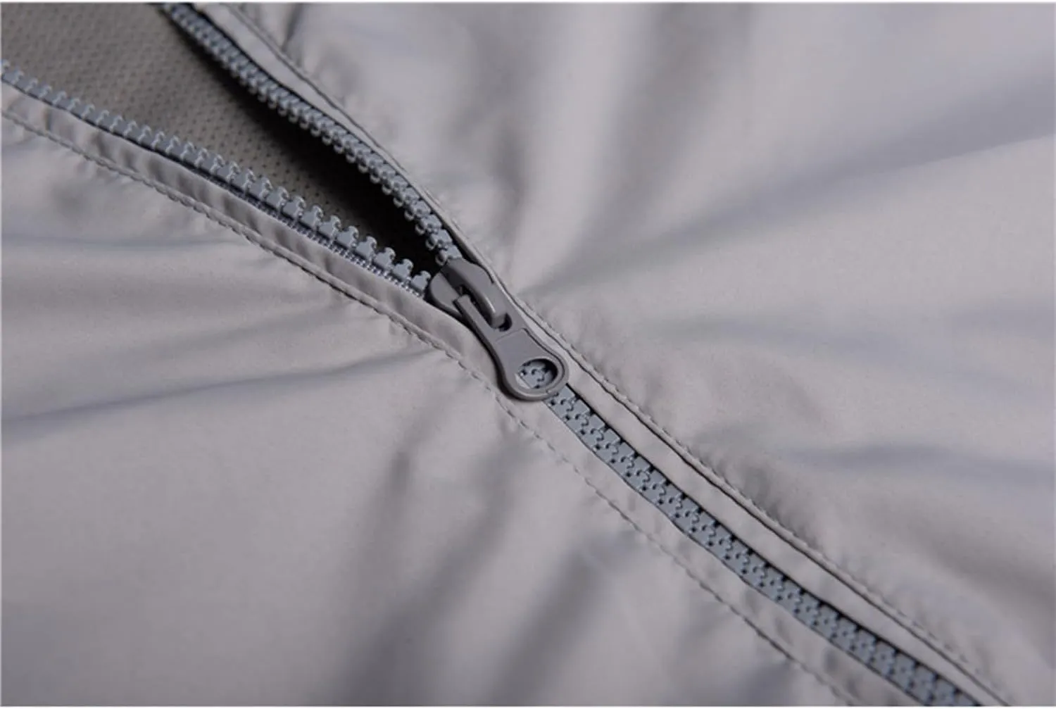 Mens Rain Jacket Mesh Breathable Lightweight Raincoat Waterproof with Removable Hood Windbreaker Travel Hiking Jacket
