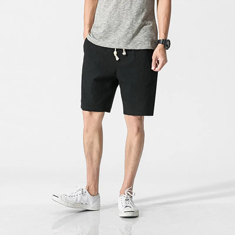 Men's Summer Casual Cotton Breathable Shorts