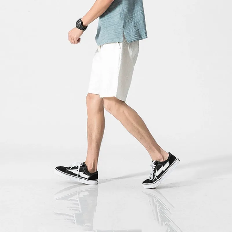 Men's Summer Casual Cotton Breathable Shorts