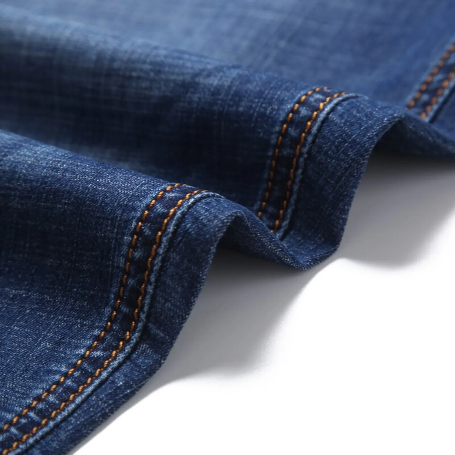 Men's Summer Casual Denim Elastic Slim Shorts