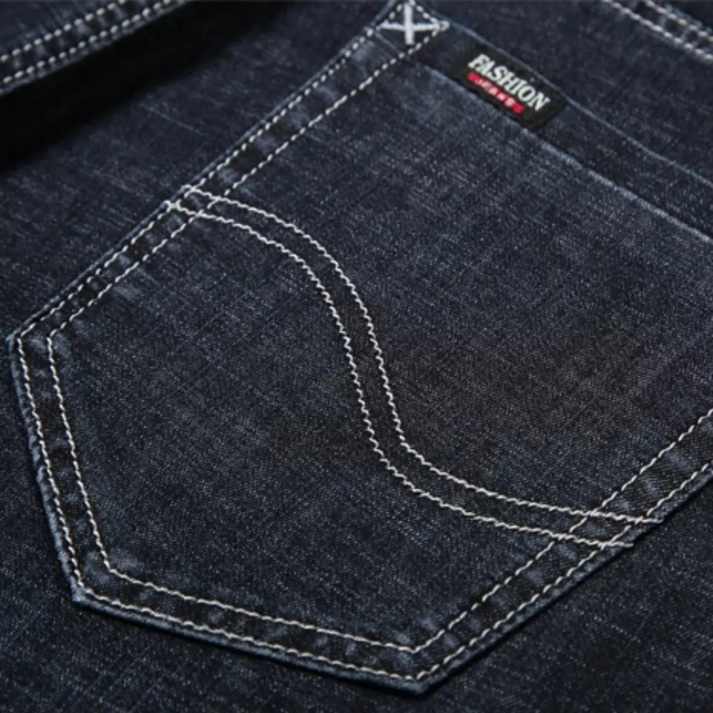 Men's Summer Casual Denim Elastic Slim Shorts
