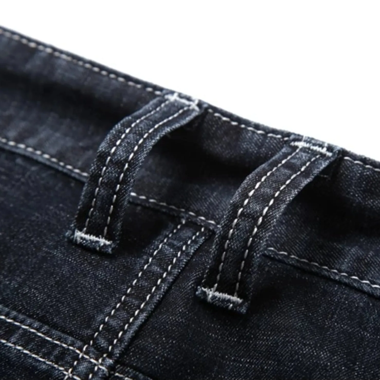 Men's Summer Casual Denim Elastic Slim Shorts