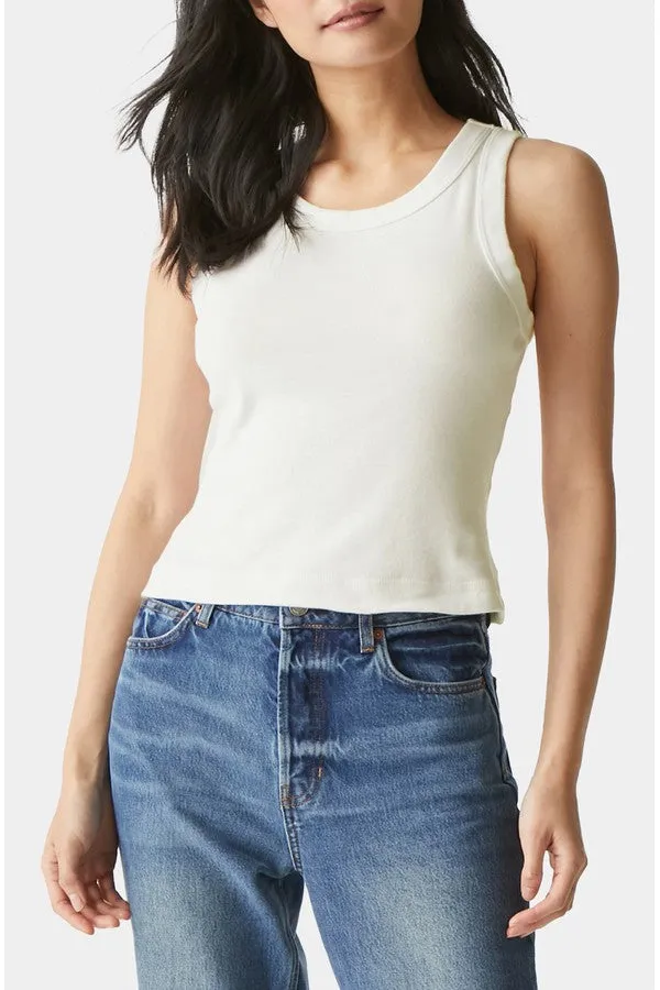 Mina Wide Binding Crop Tank