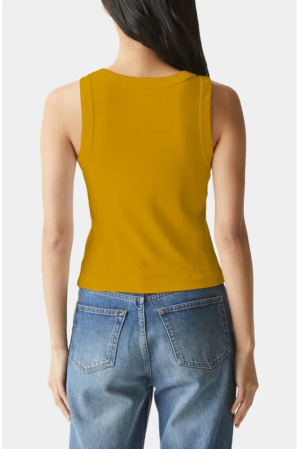 Mina Wide Binding Crop Tank
