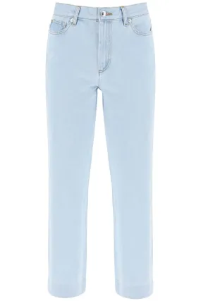 NEW SAILOR STRAIGHT CUT CROPPED JEANS