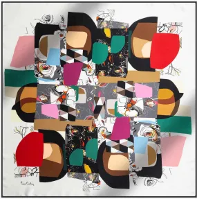 Pierre Cardin Miro Silk Scarf No. 12