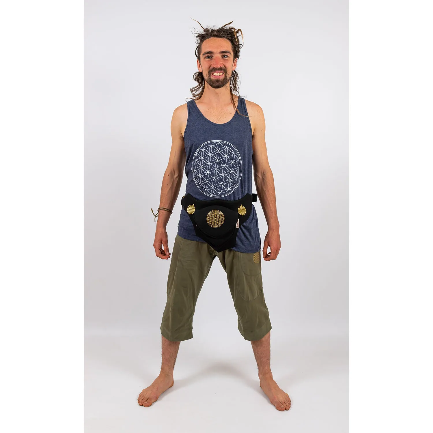 Shiva Singlet - Flower of Life Print