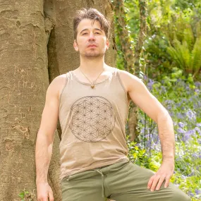 Shiva Singlet - Flower of Life Print