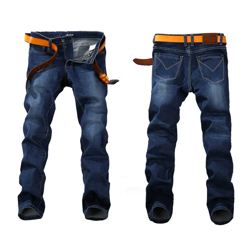 Spring Stretch JEANS Denim Men Famous Brand