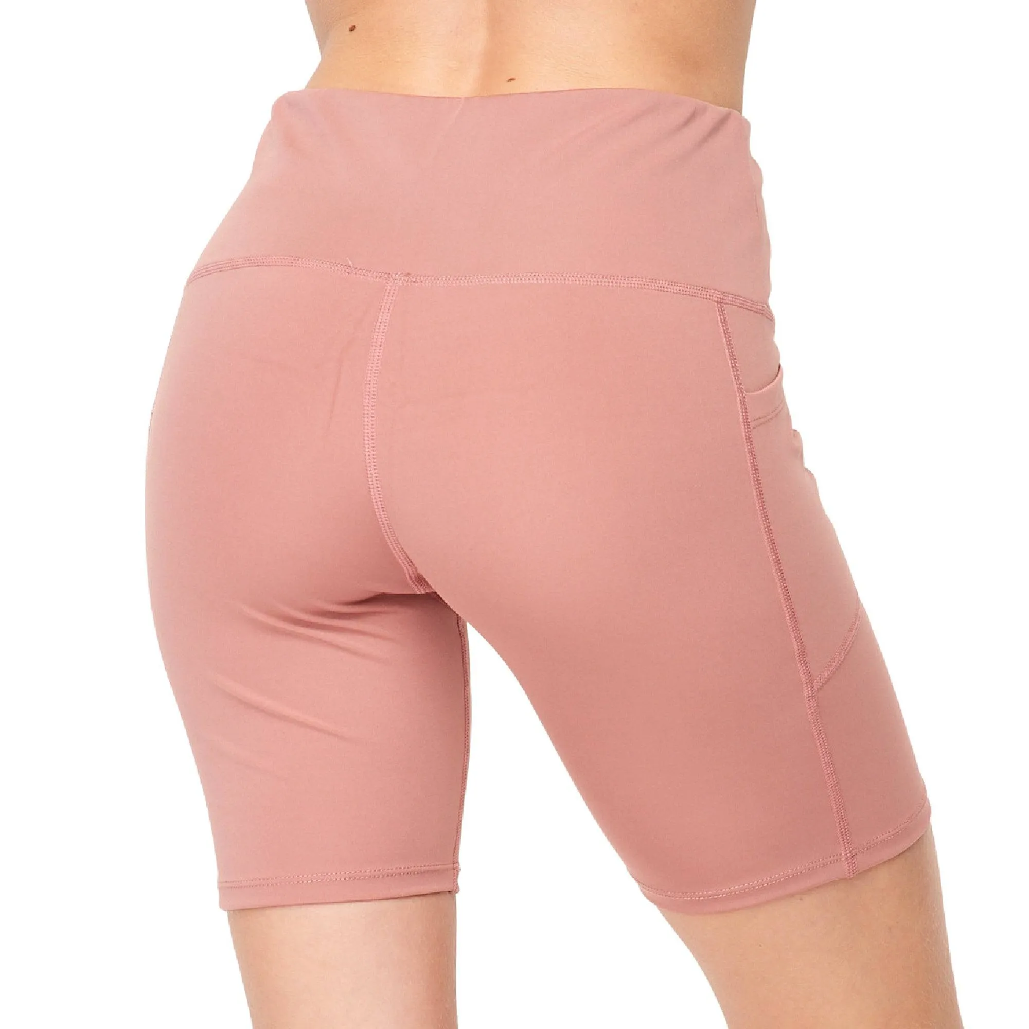 Squat Proof High-Waist Biker Leggings | Cell Phone Pocket (New Fashion)
