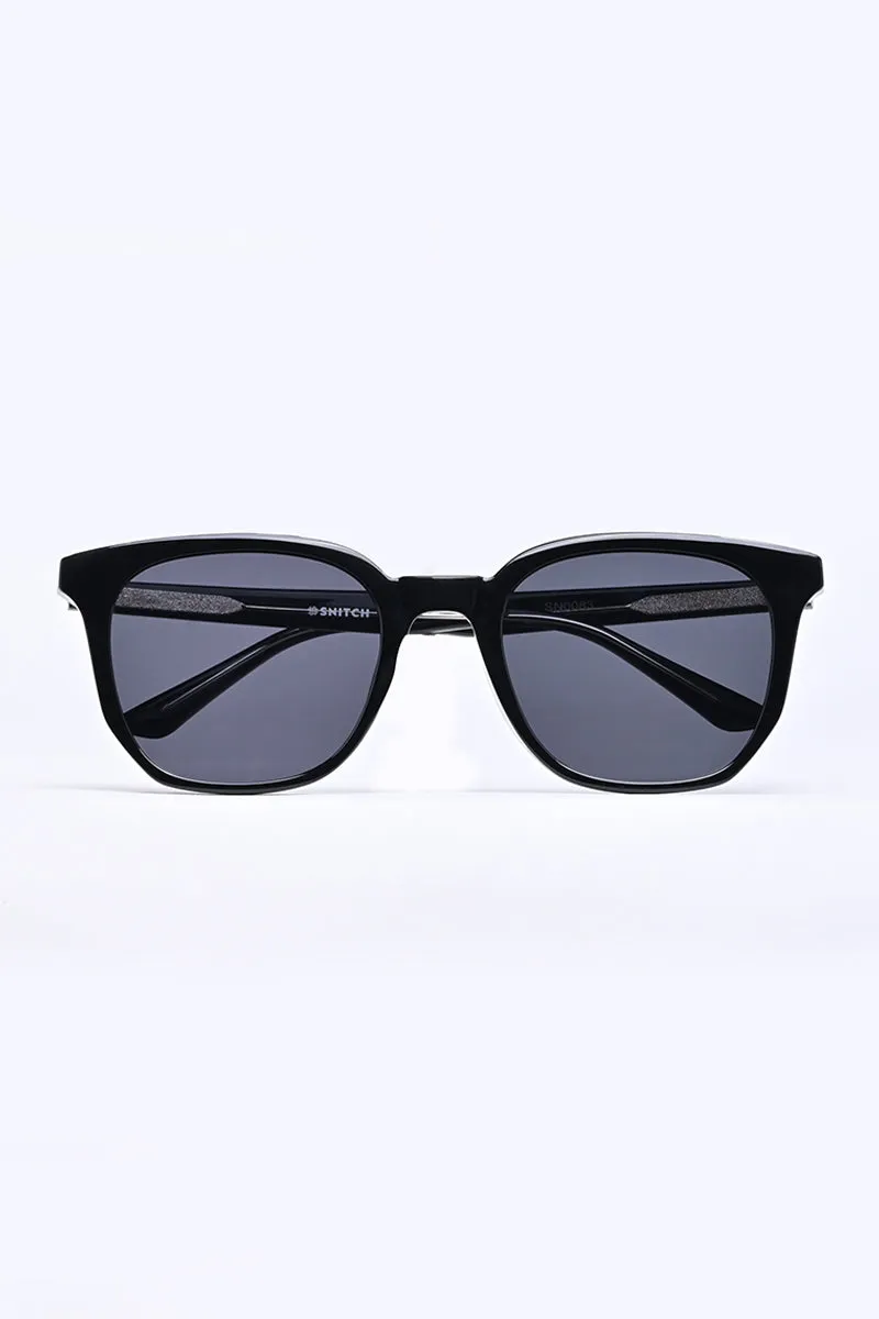 Stylish Square Black Sunglasses