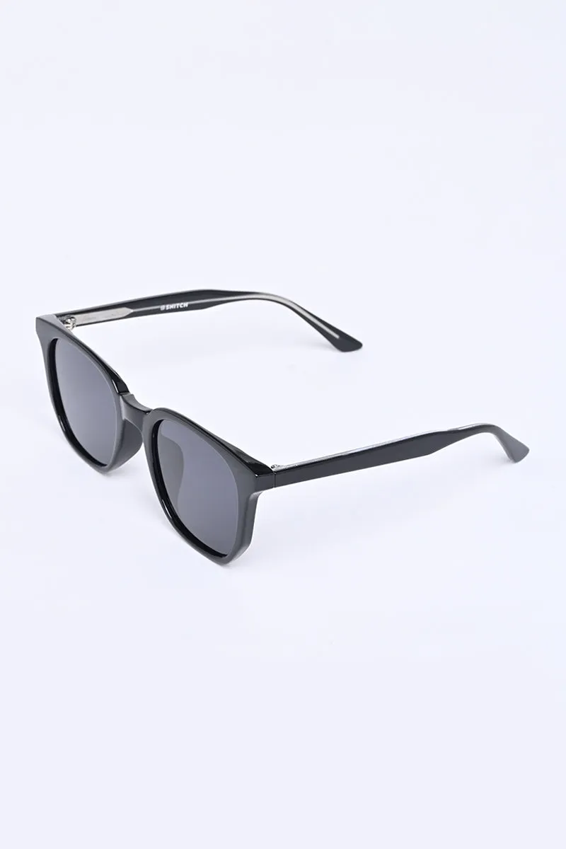 Stylish Square Black Sunglasses