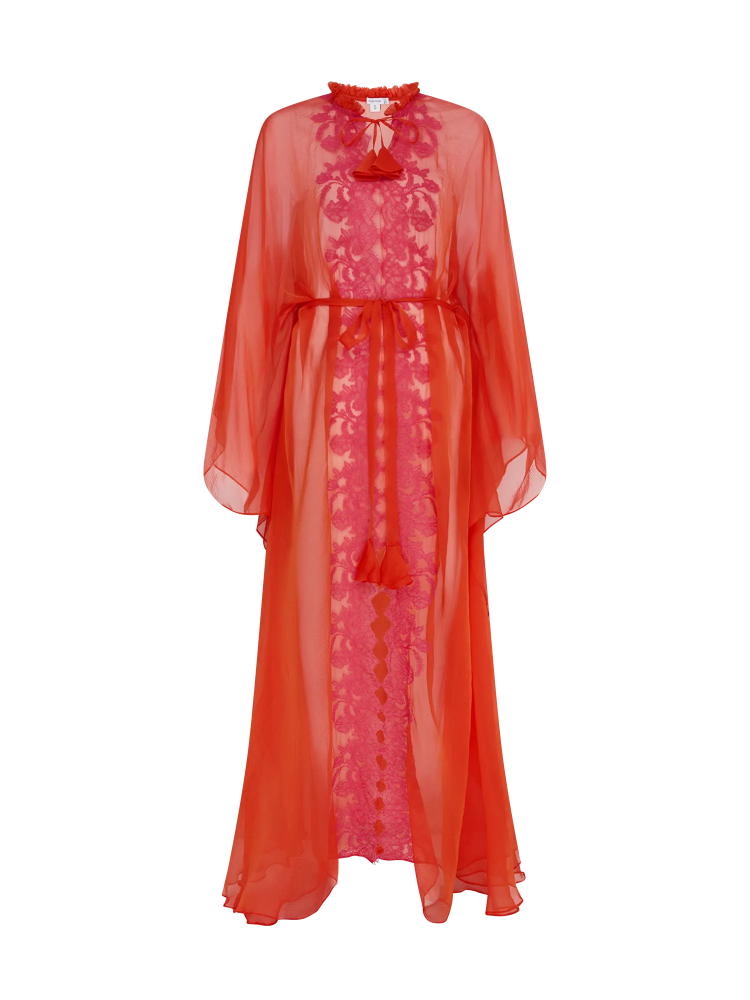 Sweetim Kaftan in Sweet Orange