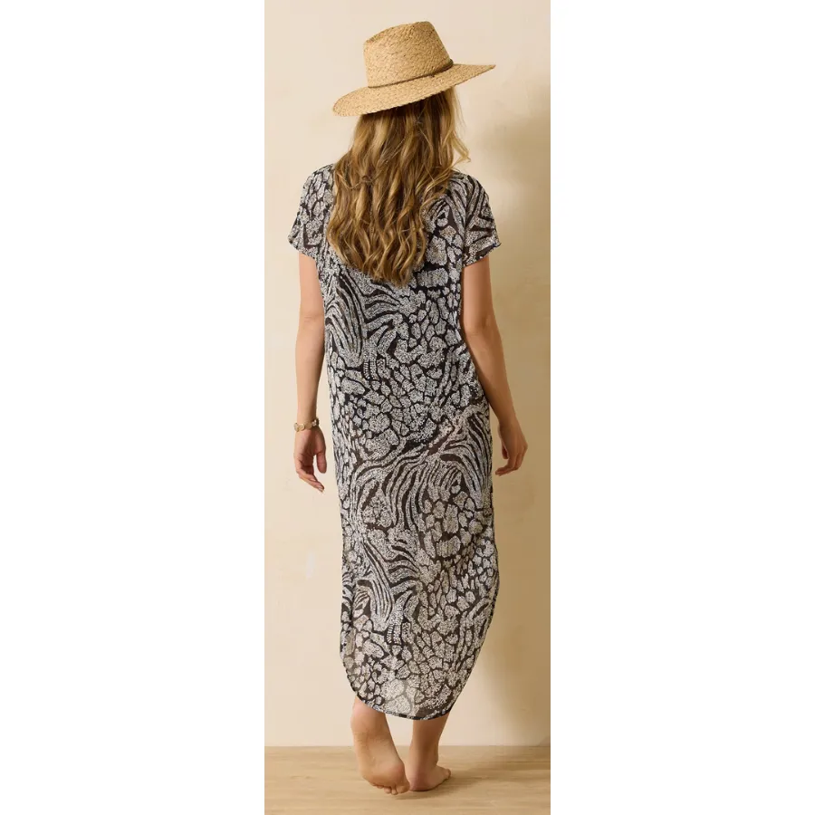Tommy Bahama Short Sleeve Duster SS500547 - Playa Brava Black