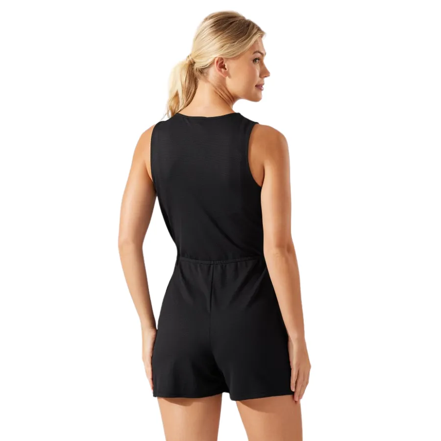 Tommy Bahama Wrap Romper SS500224 - Island Cays Black