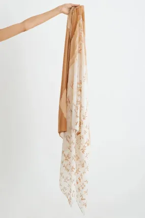 Unique Hangul Design Korean Languages Wrap Long Shawl Scarf