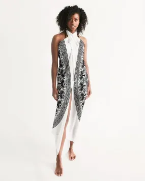Uniquely You Sheer Bohemian Black Swimsuit Cover Up