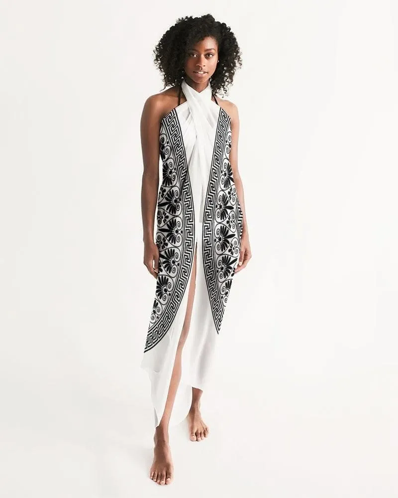 Uniquely You Sheer Bohemian Black Swimsuit Cover Up