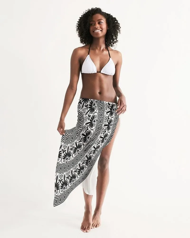 Uniquely You Sheer Bohemian Black Swimsuit Cover Up
