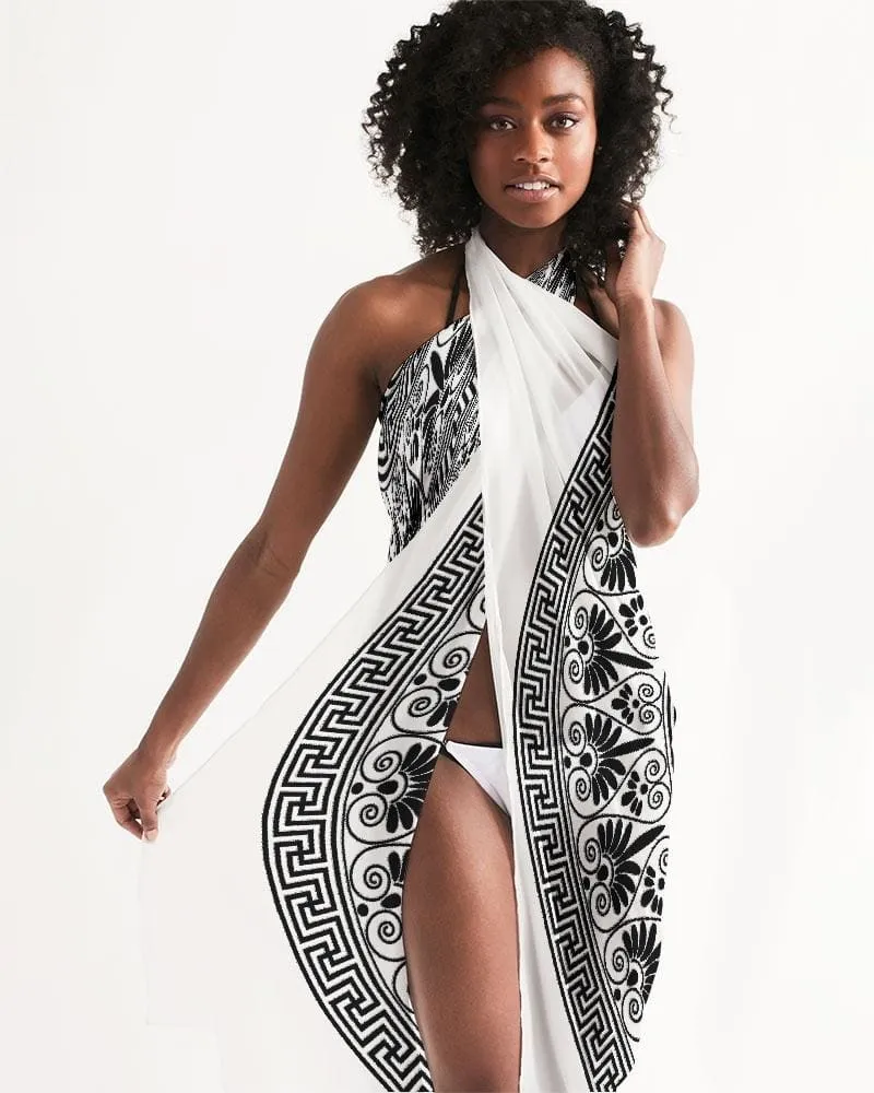 Uniquely You Sheer Bohemian Black Swimsuit Cover Up