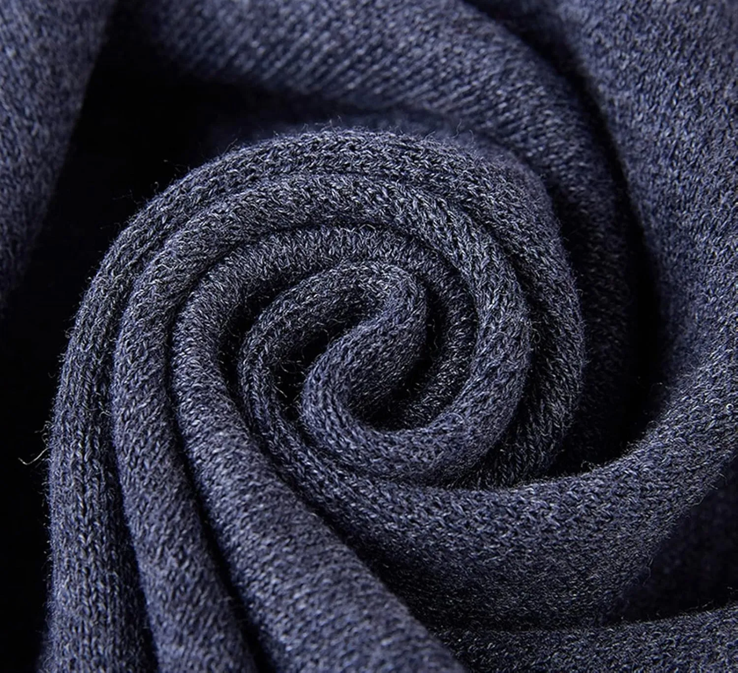 Warm Winter Solid Scarf Men Cashmere Feel Soft Long Scarves Unisex Dark Gray, 69x30 Inch