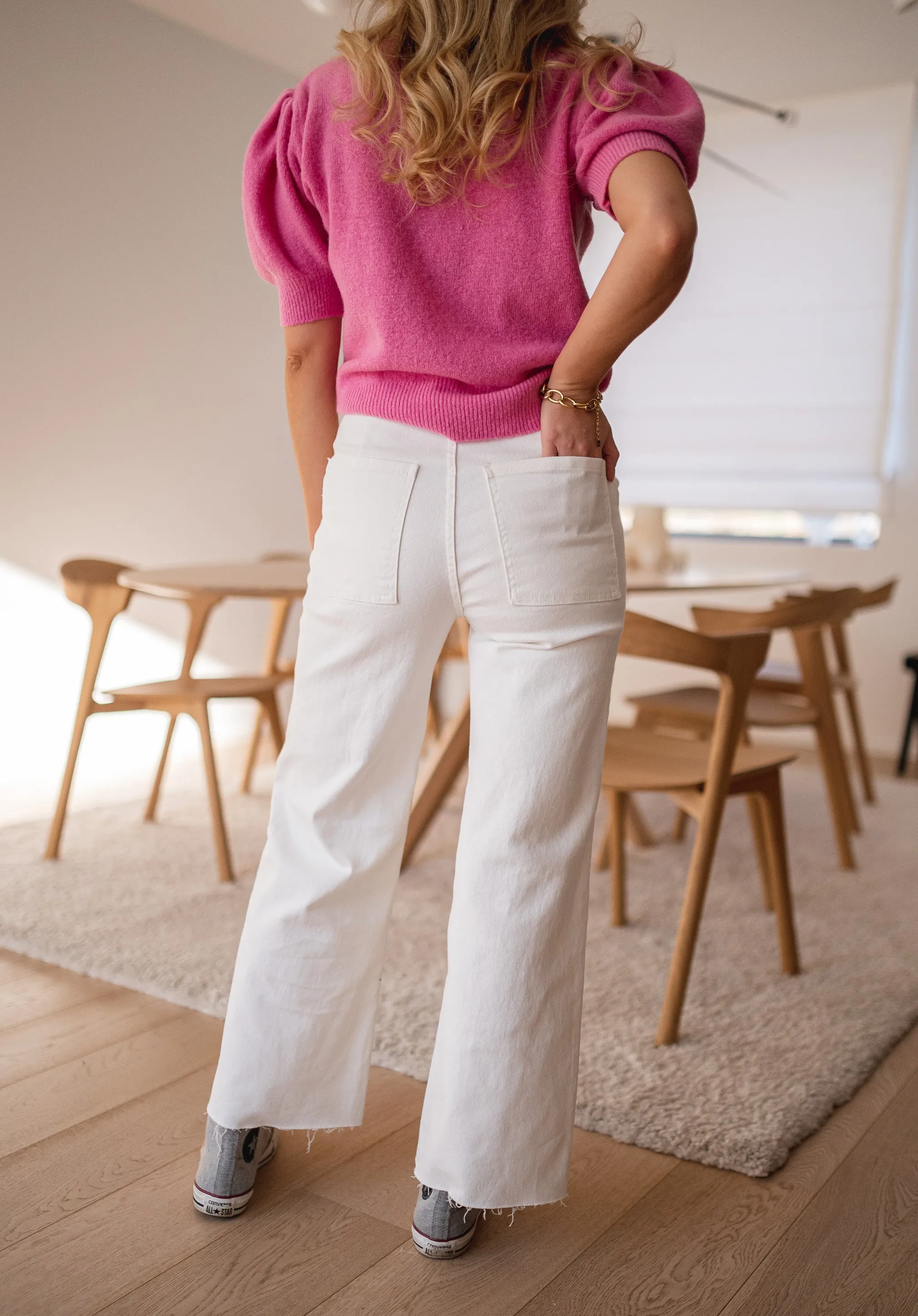 White Bastian Jeans